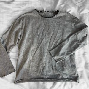 Grey Zara long sleeve size small